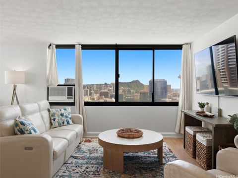 Photo of 343 Hobron Lane #3102, Honolulu, HI 96815 (MLS # 202607740)