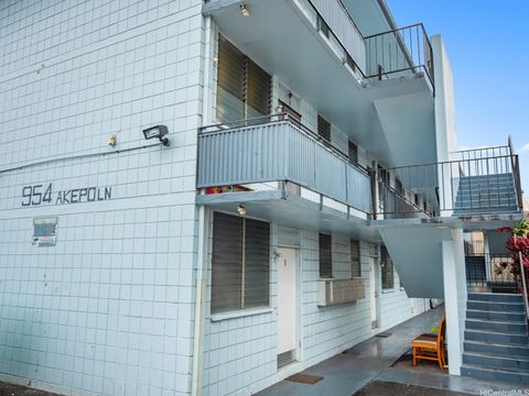 954 Akepo Lane Honolulu HI 96817