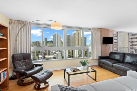 Photo of 2421 Tusitala Street #1704, Honolulu, HI 96815 (MLS # 202617829)