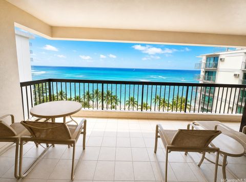 Photo of 2470 Kalakaua Avenue #1402, Honolulu, HI 96815 (MLS # 202608780)