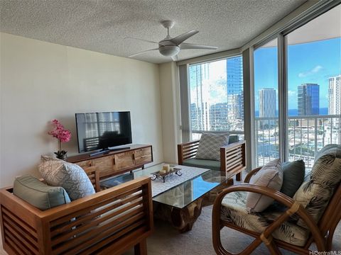 Photo of 801 S King Street #2304, Honolulu, HI 96813 (MLS # 202608665)