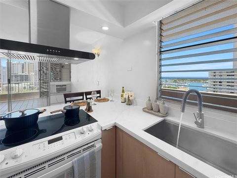 Photo of 1848 Kahakai Drive #1508, Honolulu, HI 96814 (MLS # 202608769)
