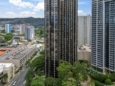 Photo of 60 N Beretania Street #3508, Honolulu, HI 96817 (MLS # 202604375)