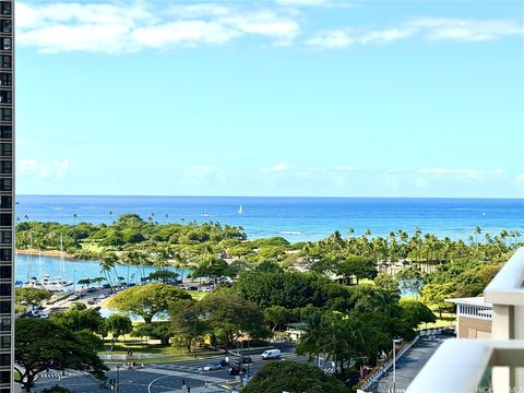 Photo of 410 Atkinson Drive #1418, Honolulu, HI 96814 (MLS # 202526190)