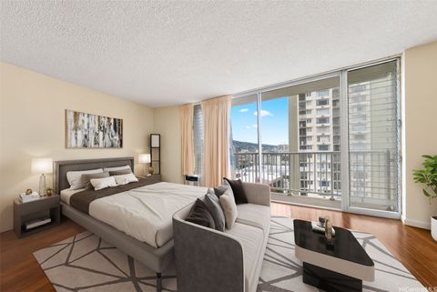 Photo of 750 Amana Street #1207, Honolulu, HI 96814 (MLS # 202607569)