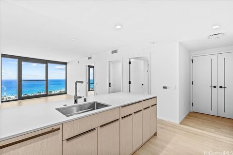 Photo of 333 Ward Avenue #3701, Honolulu, HI 96814 (MLS # 202607803)