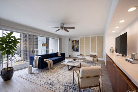 Photo of 710 Lunalilo Street #402, Honolulu, HI 96813 (MLS # 202608828)