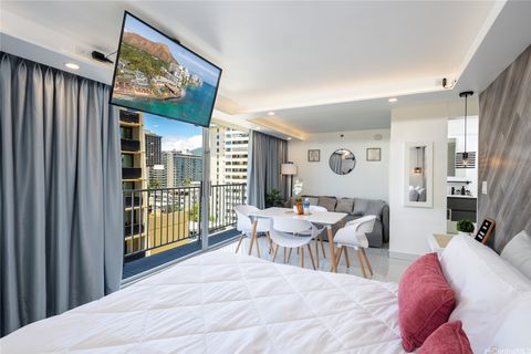 Photo of 2427 Kuhio Avenue #1005, Honolulu, HI 96815 (MLS # 202608067)