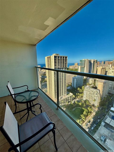 Photo of 445 Seaside Avenue #3916, Honolulu, HI 96815 (MLS # 202526443)