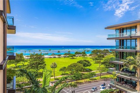 Photo of 1388 Ala Moana Boulevard #7703, Honolulu, HI 96814 (MLS # 202603727)