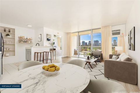 Photo of 754 Ekela Avenue #608, Honolulu, HI 96816 (MLS # 202604359)