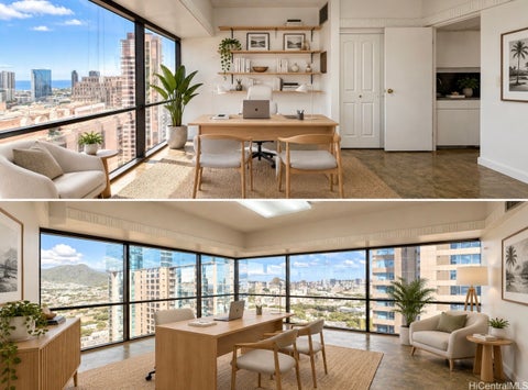 Photo of 1188 Bishop Street #2905+2906, Honolulu, HI 96813 (MLS # 202619980)