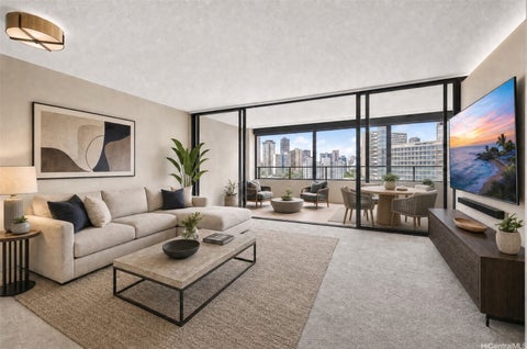 Photo of 581 Kamoku Street #908, Honolulu, HI 96826 (MLS # 202617429)