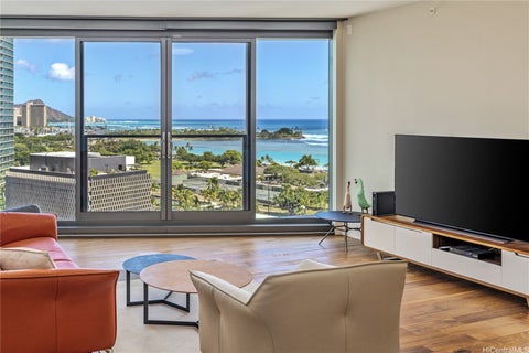 Photo of 1108 Auahi Street #1202, Honolulu, HI 96814 (MLS # 202615418)