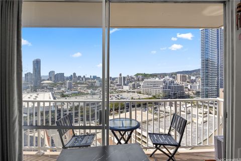 Photo of 750 Amana Street #1702, Honolulu, HI 96814 (MLS # 202606954)