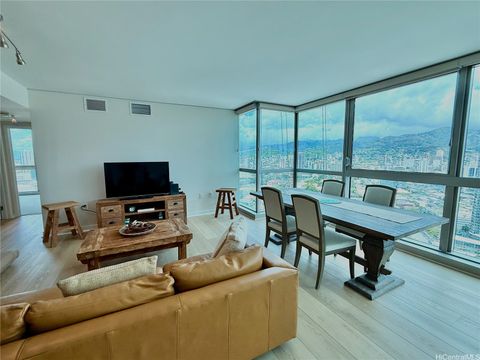 Photo of 1177 Queen Street #3501, Honolulu, HI 96814 (MLS # 202606902)
