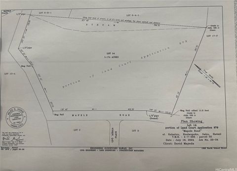 Lot 14 Ahaolelo Street Kaneohe HI 96744