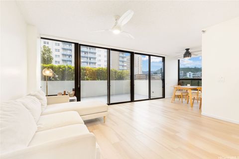 Photo of 876 Curtis Street #605, Honolulu, HI 96813 (MLS # 202607592)