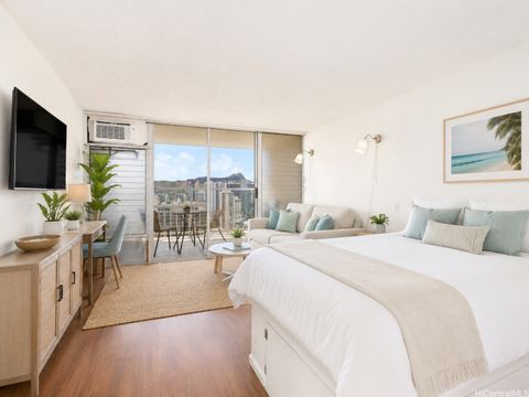 Photo of 445 Seaside Avenue #3505, Honolulu, HI 96815 (MLS # 202611769)