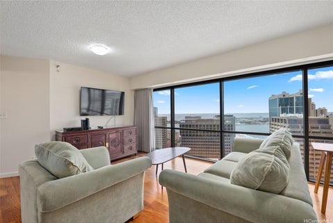Photo of 1088 Bishop Street #3206, Honolulu, HI 96813 (MLS # 202619640)
