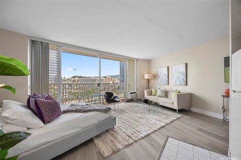 Photo of 750 Amana Street #1302, Honolulu, HI 96814 (MLS # 202602104)