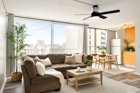 Photo of 1702 Kewalo Street #801, Honolulu, HI 96822 (MLS # 202606897)