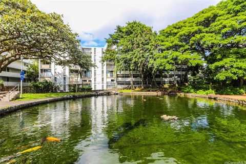 Photo of 647 Kunawai Lane #B203, Honolulu, HI 96817 (MLS # 202600189)