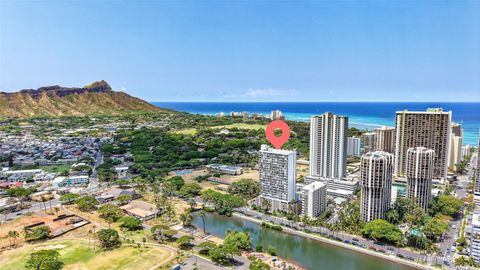 Photo of 2611 Ala Wai Boulevard #706, Honolulu, HI 96815 (MLS # 202611530)