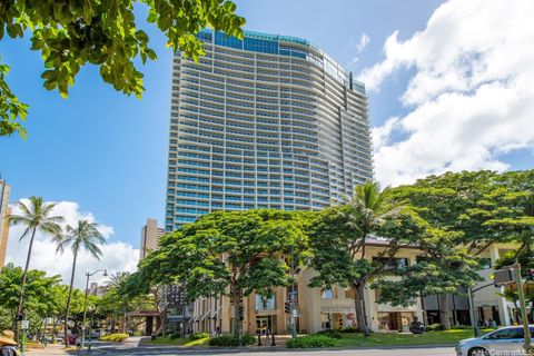 Photo of 383 Kalaimoku Street #E1903, Honolulu, HI 96815 (MLS # 202610100)