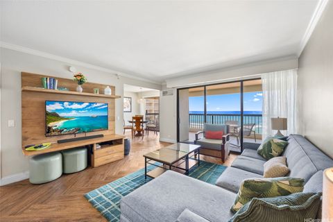 Photo of 2470 Kalakaua Avenue #1101, Honolulu, HI 96815 (MLS # 202612229)