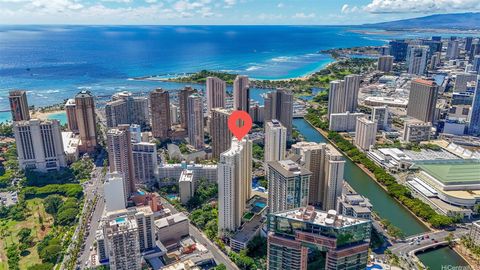 Photo of 469 Ena Road #2702, Honolulu, HI 96815 (MLS # 202609190)