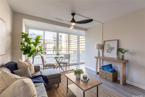 Photo of 445 Kaiolu Street #604, Honolulu, HI 96815 (MLS # 202609215)