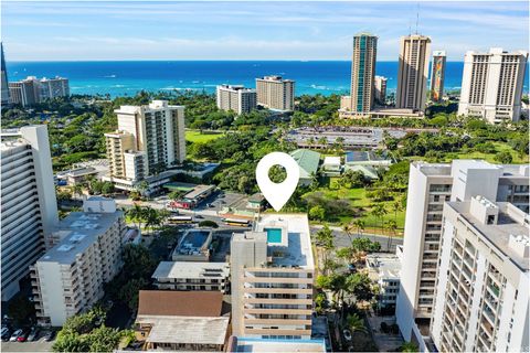 Photo of 419 Keoniana Street #604, Honolulu, HI 96815 (MLS # 202607771)