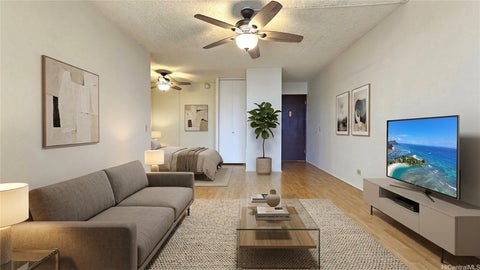 Photo of 2740 Kuilei Street #2204, Honolulu, HI 96826 (MLS # 202617828)