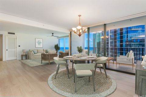 Photo of 88 Piikoi Street #3501/3502, Honolulu, HI 96814 (MLS # 202526133)