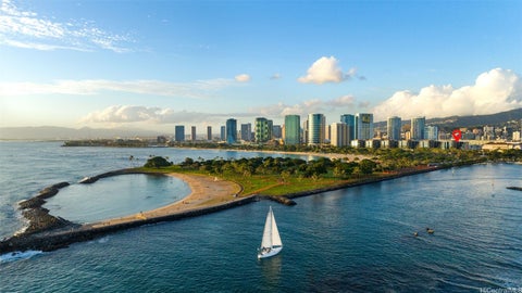 Photo of 1388 Ala Moana Boulevard #7803, Honolulu, HI 96814 (MLS # 202619480)