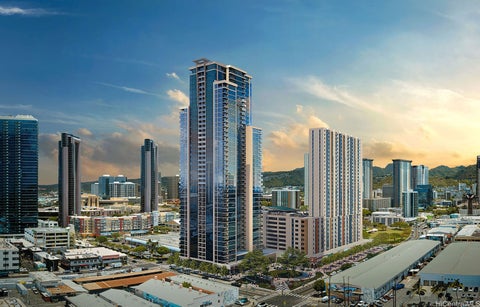 Photo of 428 Cooke Street #B 1012, Honolulu, HI 96813 (MLS # 202617434)