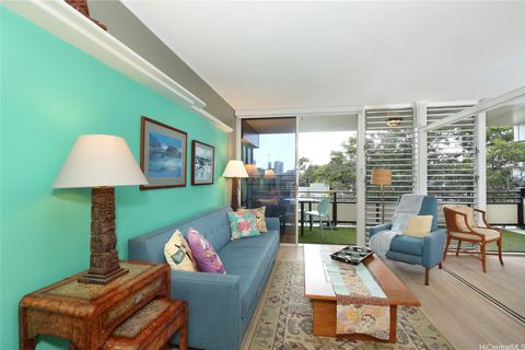 Photo of 1630 Makiki Street #A303, Honolulu, HI 96822 (MLS # 202607957)