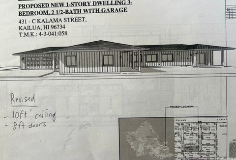 Photo of 431 Kalama Street #C, Kailua, HI 96734 (MLS # 202600330)