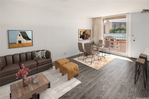 Photo of 1077 Ala Napunani Street #606, Honolulu, HI 96818 (MLS # 202601597)