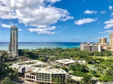 Photo of 2139 Kuhio Avenue #2101, Honolulu, HI 96815 (MLS # 202620211)
