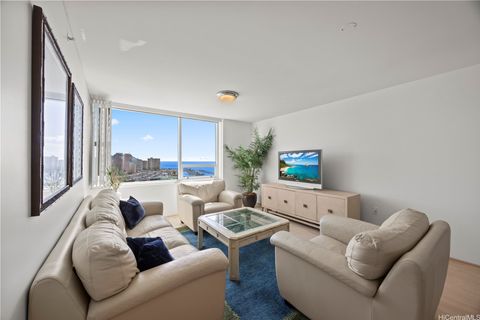 Photo of 88 Piikoi Street #2707, Honolulu, HI 96814 (MLS # 202601580)