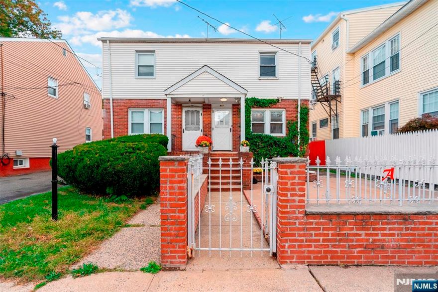 Don't miss this well cared for home, minutes to routes 21, 80, 46 and Garden State Parkway, and is within walking distance to New York City bus and schools. This home features an updated eat-in-kitchen with stainless steel appls and tile flooring. It has a roomy living room with hardwood flooring and a office/exercise room on first level. Second level offers 2 bedrooms with hardwood flooring and updated full bath. Don't miss staircase off 2nd bedroom to large 3rd level bedroom. The walkout lower level features a large family room with 2nd full bath, laundry, utilties with exit to great backyard with patio, 1 car garage and off street parking for 3-4 cars in fenced in yard. This is a great home, come see!!