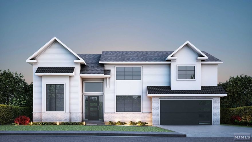 NEW CONSTRUCTION COMPLETION BY Nov'22! MINUTES DRIVE/WALK TO TOWN-RECREATION PARKS, SCHOOL, AND EATERIES 15MIN DRIVE2GWB, WALK TO NYC BUS. OVER 4000+ SQFT, LOCATED ON A BEAUTIFUL AND SECLUDED STREET, STEPS FROM THE PARK. COMPLETION FALL OF 2022! THIS IS A STUNNING 5 BEDROOM 4.5 BATH HOME WITH OPEN FLOOR PLAN, HIGH CEILINGS DESIGNED FOR COMFORT, ENTERTAINMENT,AND MODERN LIVING. ENTRY FOYER OPENS TO STUNNING 2STORY LIVING ROOM WITH LOTS OF LARGE WINDOWS OVERLOOKING THE BEAUTIFUL PROPERTY,OPEN TO IMPRESSIVE CUSTOM KITCHEN WITH BREAKFAST AREA,SLIDES OPEN TO BACKYARD. FORMAL LIVING ROOM AND DINING ROOM COMPLETES FIRST FLOOR. SECOND FLOOR OFFERS LUXURIOUS MASTER SUITE, TWO WALK-IN CLOSETS AND ELEGANT MASTER BATH. 1 EN-SUITE, 2 BDRM W/ 1 full bath, LAUNDRY ROOM.LOWER LEVEL OFFERS BEDROOM WITH FULL BATH, 3 ADDITIONAL ROOMS CAN BE USED AS HOME OFFICE, GYM, MEDIA ROOM, PLAY ROOM.