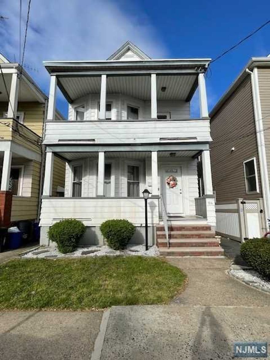 WELCOME HOME TO THIS AMAZING 2 FAMILY. FIRST FLOOR IS ALL HARDWOOD FLOORING, LARGE LIVING ROOM, FORMAL DINING ROOM, GALLEY KITCHEN AND FULL BATH ALL RECENTLY RENOVATED AND FRESHLY PAINTED. BASEMENT OFFERS SOME ADDITIONAL LIVING SPACE FOR THE FIRST FLOOR SECOND FLOOR IS ALL HARDWOOD FLOORING, LARGE LIVING ROOM, FORMAL DINING ROOM, GALLEY KITCHEN, FULL BATH BDRM, BDRM. THIRD FLOOR IS ANOTHER BEDROOM AND BRAND-NEW BATH. OUT DOOR PORCHES FOR BOTH UNITS. SPOTLESS MOVE IN READY