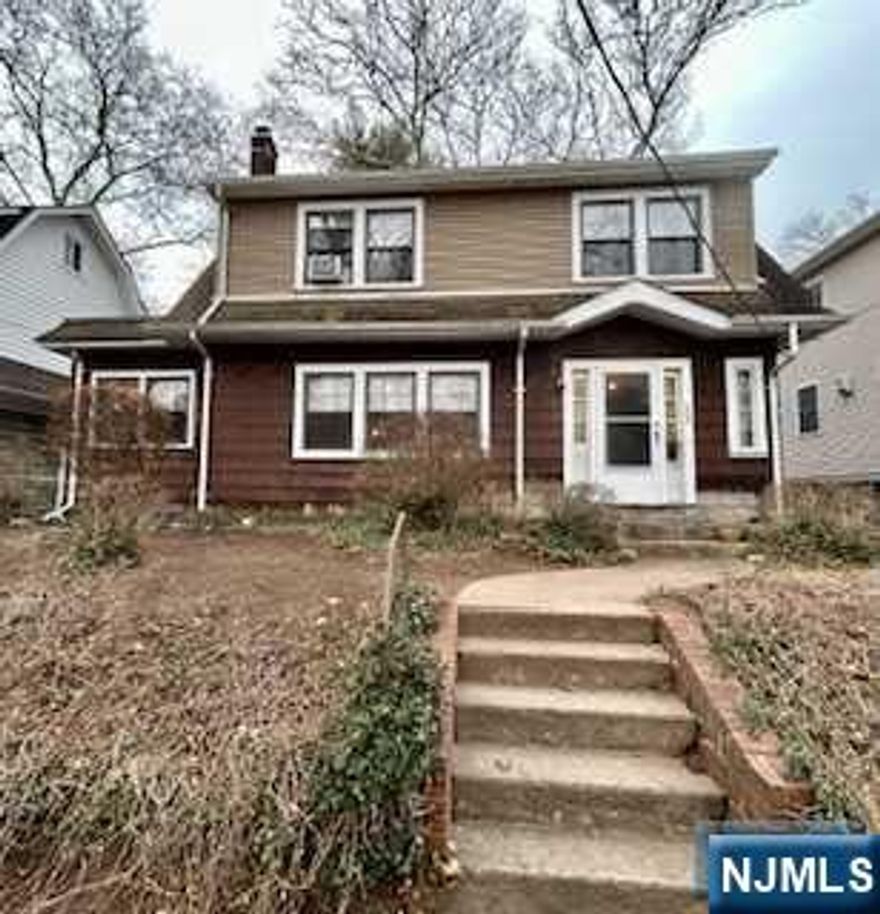 The possibilities are endless, & with a bit of creativity, this home can become a haven for years to come. The potential to upgrade & put your personal touch on this home is abundant. Timeless features and character define this residence, highlighted by thick, beautiful moldings that frame each room. This home provides a comfortable & functional layout. The 3rd BR boasts a unique feature-a staircase leading to a finished walk-up attic, currently utilized as addl BR space. This versatile attic space provides an opportunity for customization to suit your lifestyle, whether it be a home office, studio, or playroom. The property encompasses a spacious yard, offering a tranquil outdoor escape. This property is being sold strictly as-is, providing the perfect canvas for those with a vision & desire to restore & enhance the inherent charm.