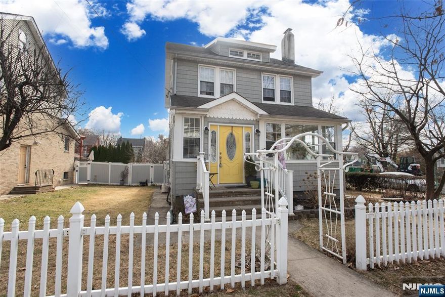 Old world charm meets modern updates in this lovely three bedroom, two and a half bathroom home. You are welcomed by a light filled all season enclosed front porch then continue with timeless original details including hardwood floors throughout the charming living room and dining room. The open kitchen and family room were added in 2007 offering stainless steel appliances, granite counters and a large island with plenty of space for entertaining. Upstairs offers a spacious walk up attic with a cedar closet and a partially finished basement with a full bath complete this home. Located on a large corner lot, just blocks to the Elementary School and bus, minutes to NYC. Other features include a newer above ground pool with access from the back deck, a shed and detached garage with a large two car width driveway. This home has been loved and well taken care of by the owners for the past 33 years. A must see.