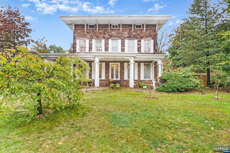 An opportunity to own a piece of history in the Historic District of the Forest Hill neighborhood. This residence was built for Reverend William Hayes Ward where he resided from 1875 until 1914. Walk up the herringbone brick walkway and feel welcomed by the brownstone facade. Grand foyer with soaring high ceilings & custom woodwork, this home has retained true authenticity. Architectural design can be felt in the living room with crown molding, custom shelving, custom coffered walls & brick fireplace. Showcasing its true beauty are the HW floors where craftsmanship is noticeably the theme throughout. Stately dining room with the centerpiece being the brick fireplace & high ceilings. The kitchen, the heart of the home offers dueling countertops wonderful for hosting guests & a breakfast nook. Epicenter of convenience with Branch Brook Park steps away, direct NYC transportation, minutes from Newark Liberty Airport, shopping, restaurants, entertainment & access to major highways.