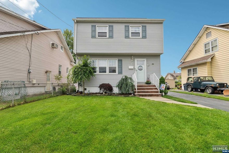 Welcome to 25 Wharton Ave, Nutley, NJ! This charming 3-bedroom, 1.5-bathroom is situated in one of Nutley's most desirable neighborhoods. Step inside and be greeted by an open concept that effortlessly connects the living room to the dining room, creating a warm and inviting space for entertaining. The eat-in kitchen features updated appliances and the home has hardwood floors! The finished basement is a versatile space, beautifully appointed with a laundry room and a built-in pantry. Outside, the large yard is your private oasis privately fenced in, complete with a Trex deck and a patio. A detached shed offers additional storage, and the large driveway provides ample parking for multiple cars. Convenience is key with close proximity to shopping centers featuring Stop & Shop, Target, Costco, and Trader Joe's. Within walking distance to the express bus to NYC and just minutes from the train. Additionally, the beautiful Kingsland Park is just down the street!