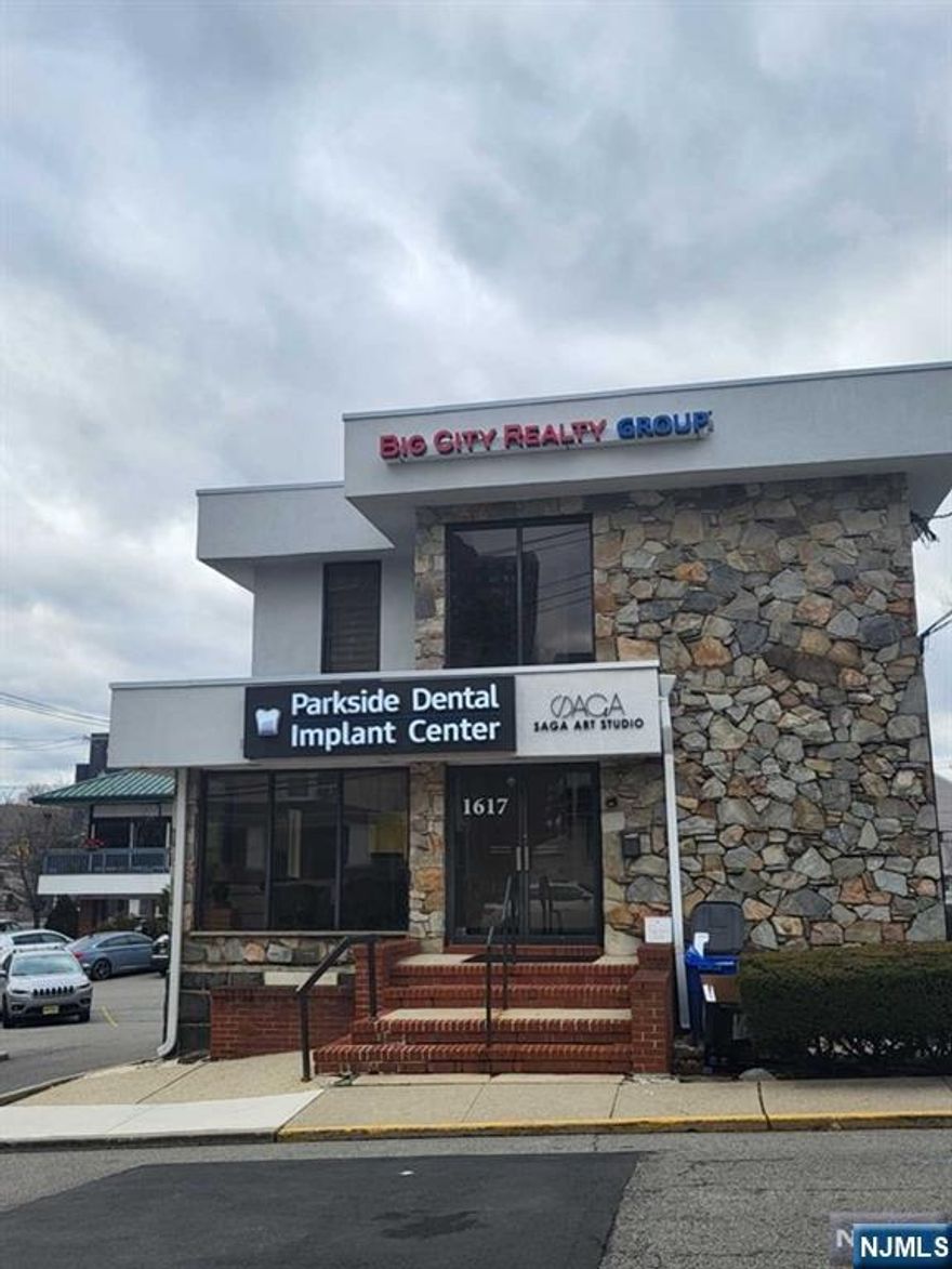 A rare opportunity to lease office or professional space in a prime Fort Lee location, featuring corner exposure on two roads and excellent visibility to high traffic. This well-maintained second-floor office offers approximately 650 square feet of space with ample parking. Ideal for a CPA, law office, insurance agency, or other professional uses such as acupuncture or yoga, eyelash, or facial. An additional 400 sft is available for expansion.